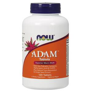 ADAM Multivitamine voor mannen - 120 tabletten - Nuvalia