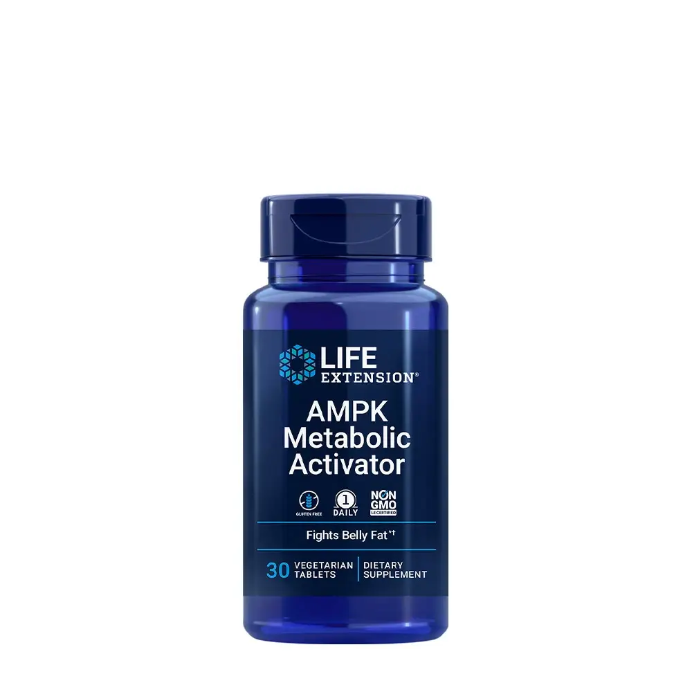 AMPK Metabolic Activator - 30 vegetarian tabs - Nuvalia