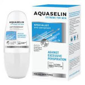 AQUASELIN Extreme Men Specialist antiperspirant roll-on (50 ml / 1.76 fl.oz.) - Nuvalia