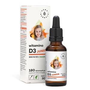 AURA HERBALS Vitamine D3 800 IE Junior (30 ml / 1 fl. oz.) - Nuvalia