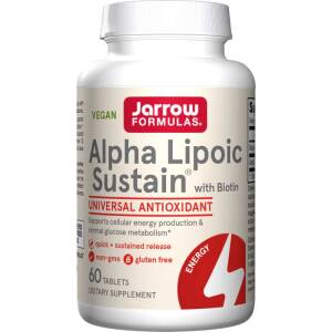 Alpha Lipoic Sustain met biotine - 120 tabletten - Nuvalia