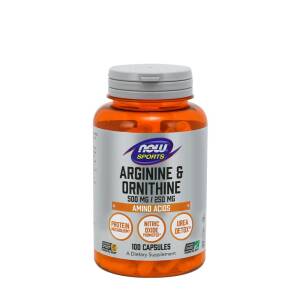 Arginine & Ornithine 500/250 mg capsules - Nuvalia