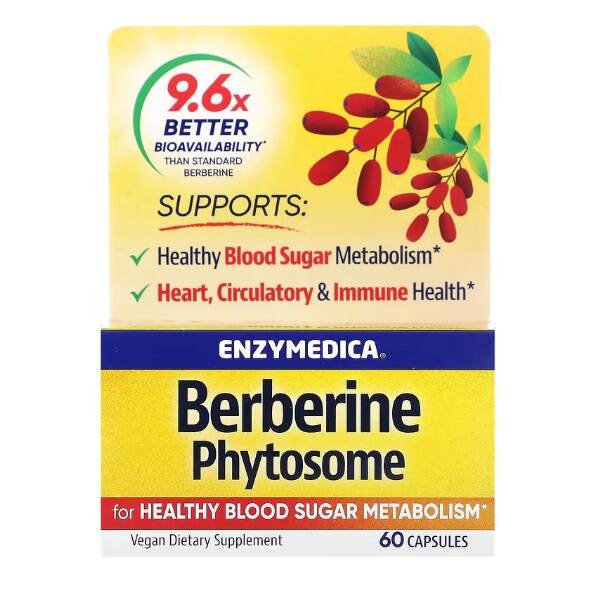 Berberine Phytosome - 60 caps - Nuvalia