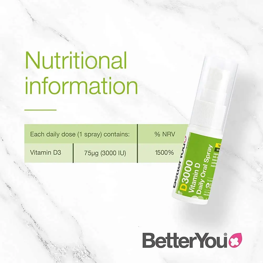 Daily Vitamin D Oral Spray - 15 ml. - Nuvalia