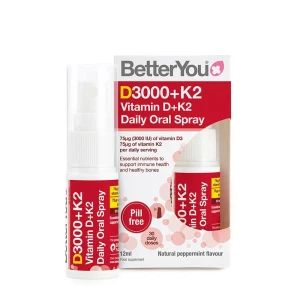 DLux+ Vitamine D+K2 Dagelijkse mondspray - 12 ml. - Nuvalia