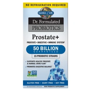Dr. Formulated Probiotics Prostate+ - 60 vcaps - Nuvalia
