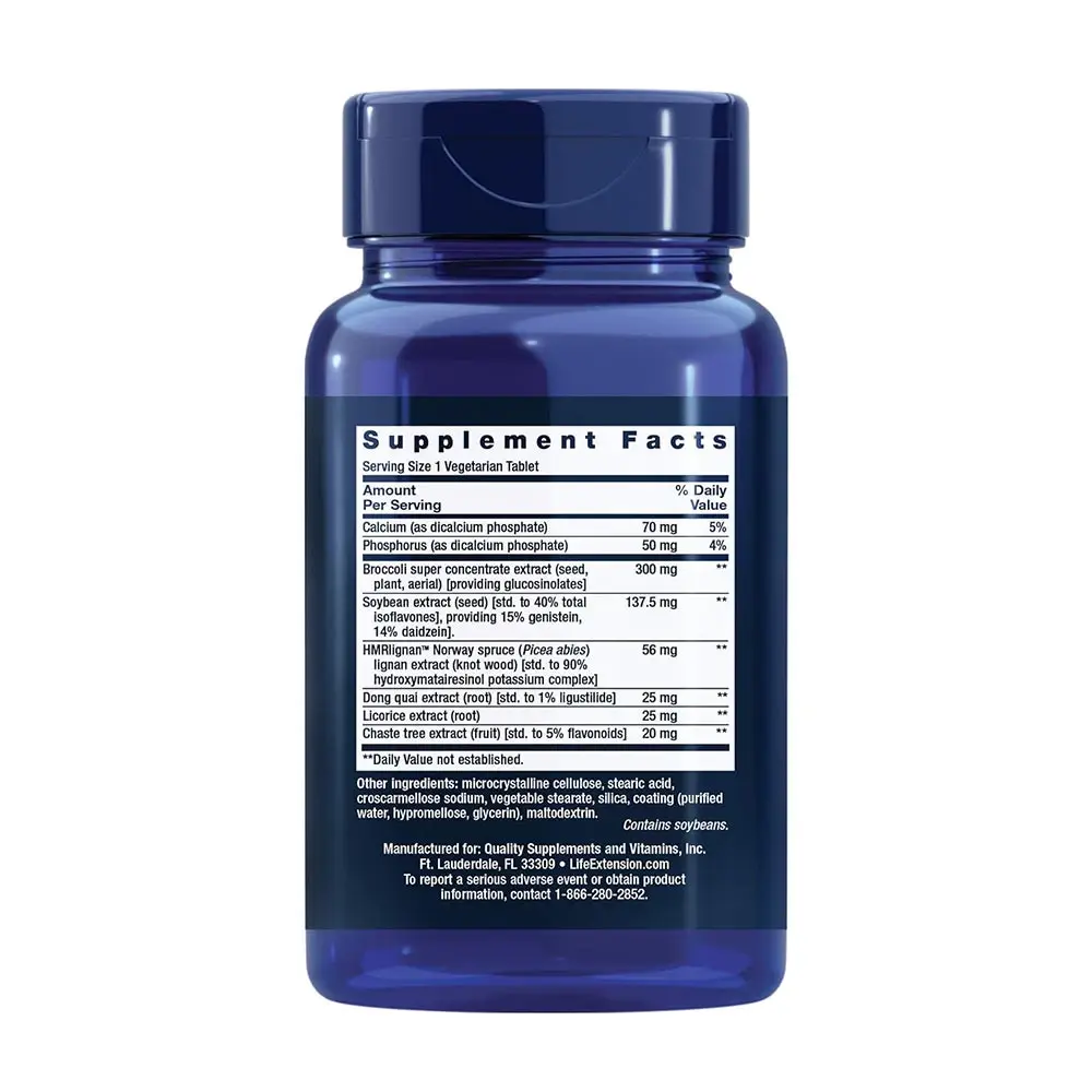 Estrogen Voor Vrouwen – 30 vegetarische tabletten - Afbeelding 2