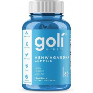 GOLI NUTRITION Ashwagandha KSM-66 Gummies (60 gummies) - Nuvalia