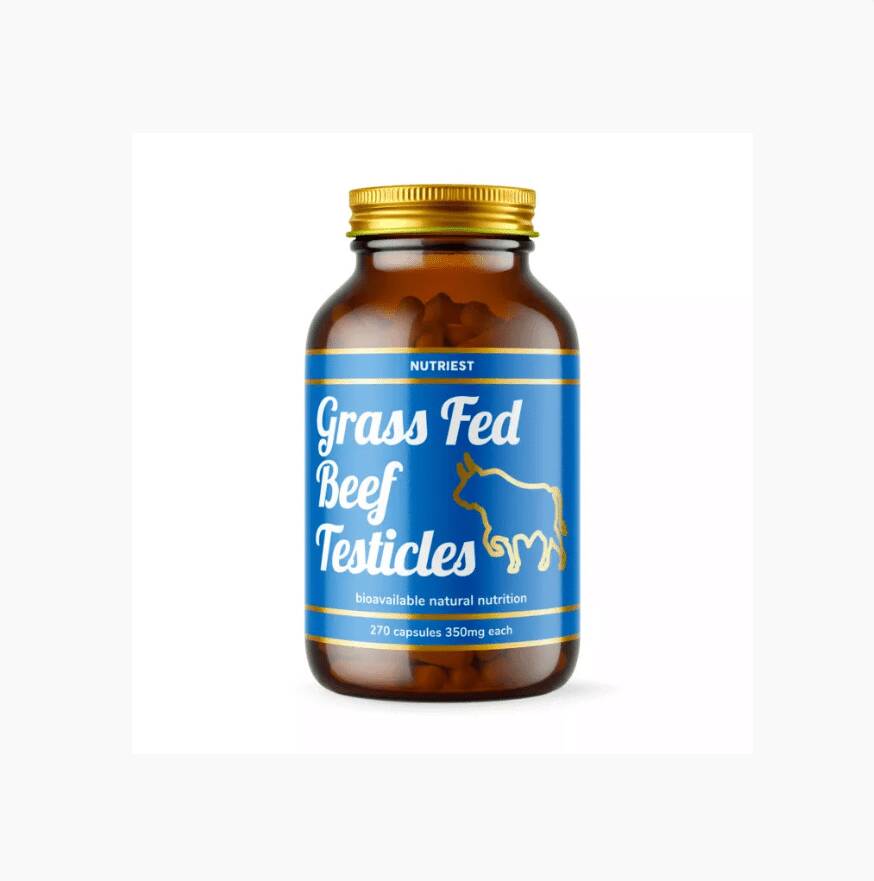Grass-Fed Dried Beef Testicle – 240 Capsules - Afbeelding 3