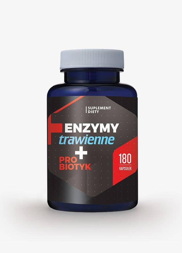 HEPATICA Digestive Enzymes + Probiotic (180 caps) - Nuvalia