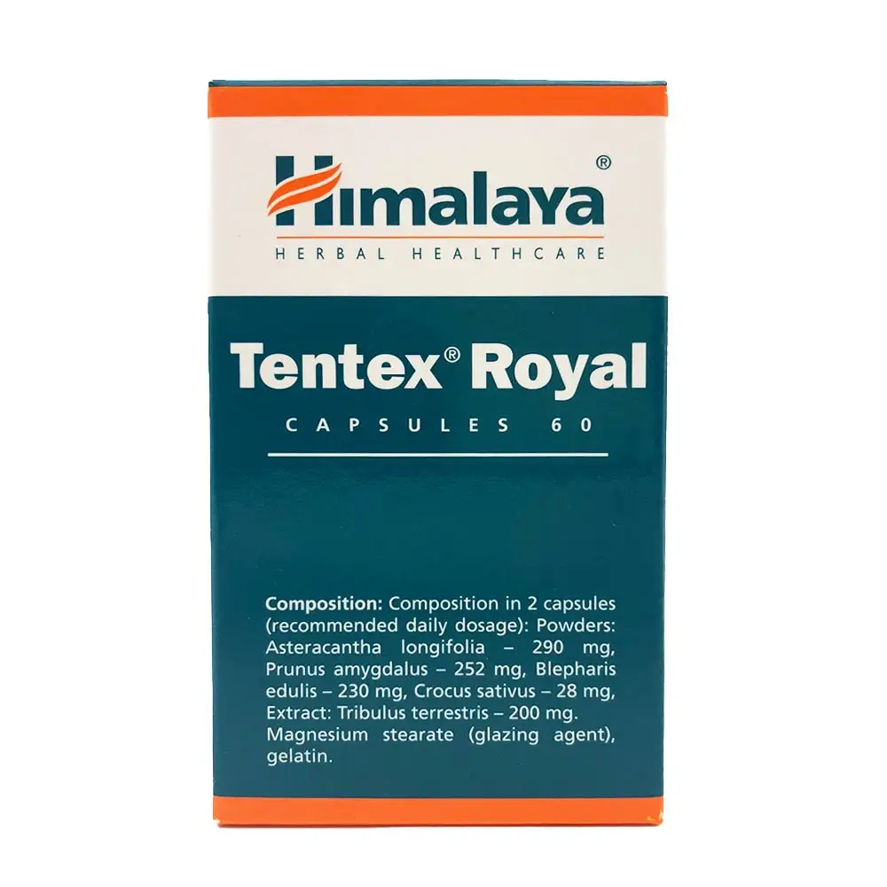 Himalaya Tentex Royal (60 Capsules) - Afbeelding 2