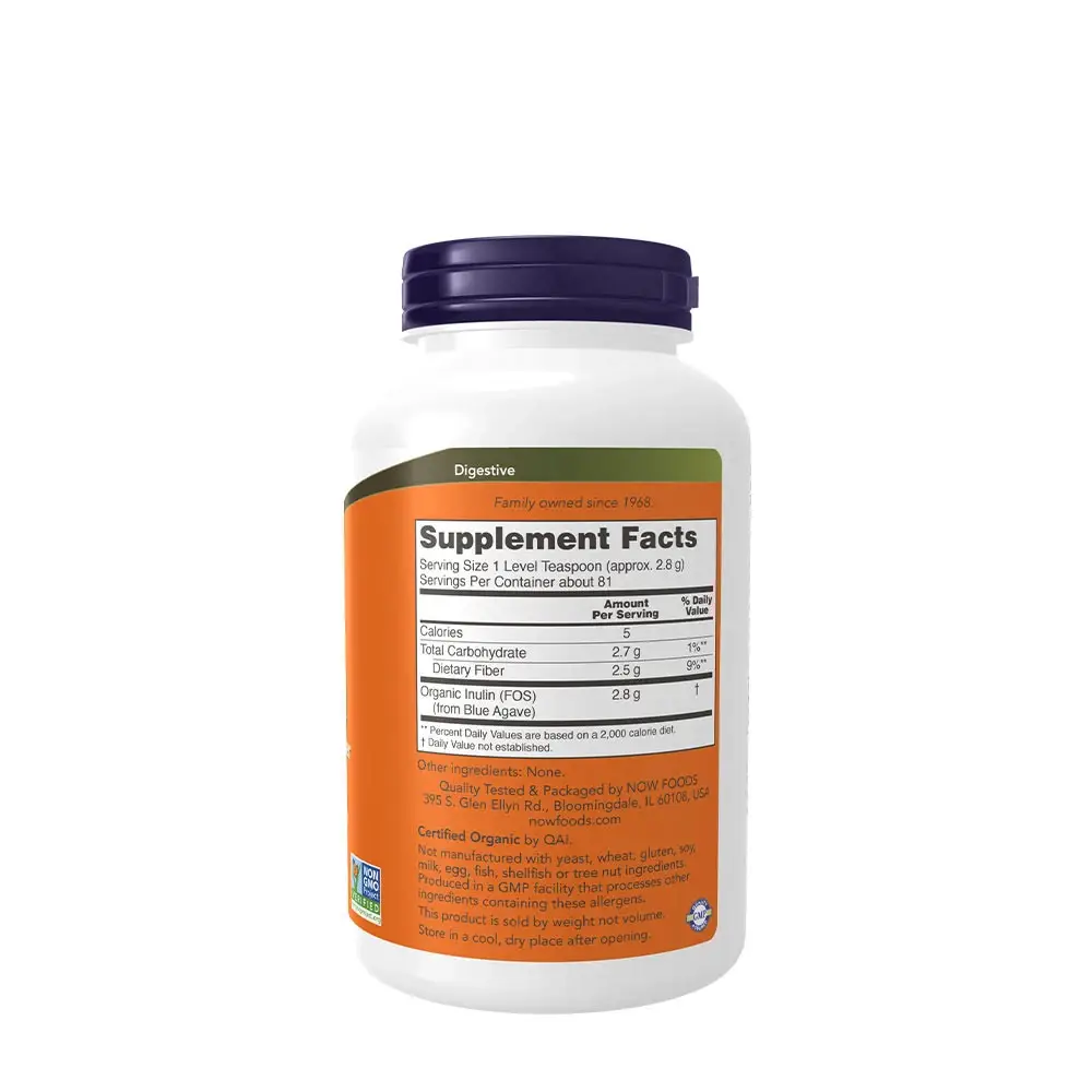 Inulin Prebiotic Pure Powder – 227g - Afbeelding 2
