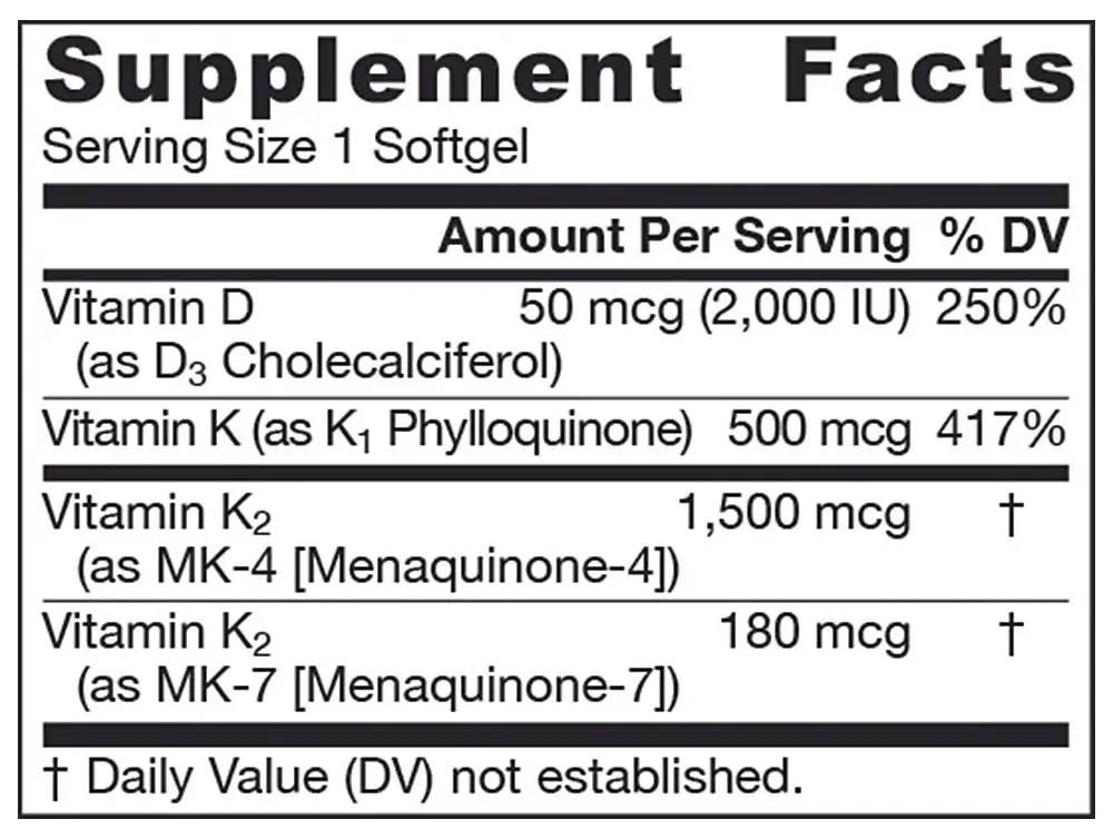 K-Right – 60 softgels - Afbeelding 2