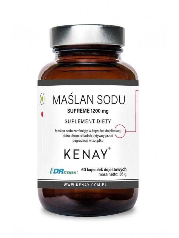 KENAY Sodium Butyrate SUPREME (60 caps) - Nuvalia