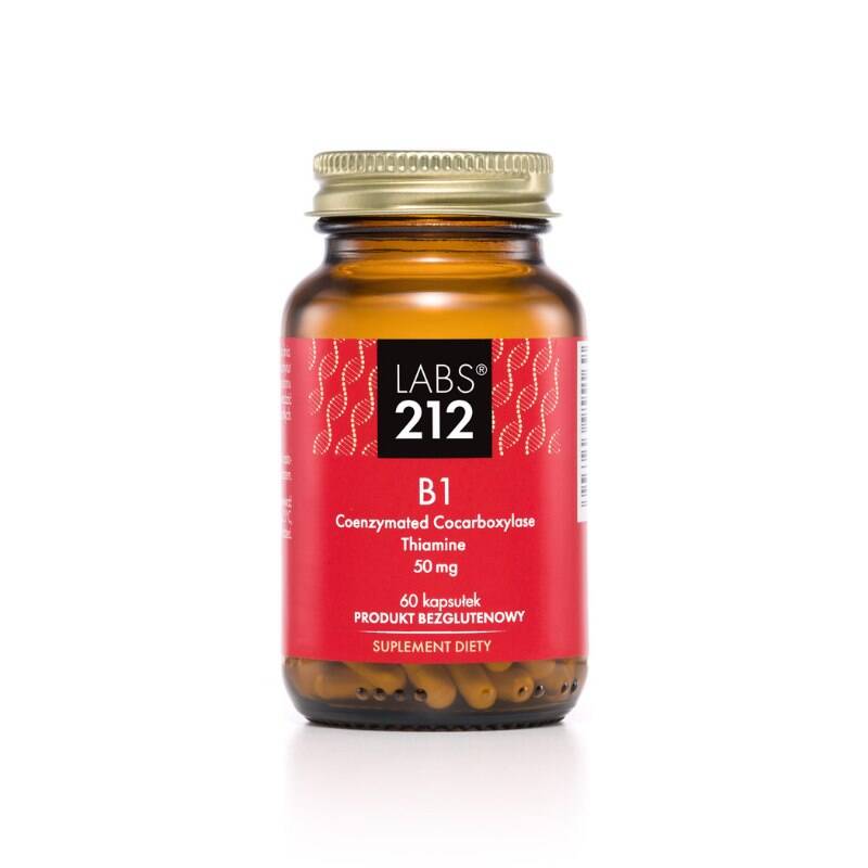 LABS212 Vitamin B1 Coenzymated Cocarboxylase (60 caps) - Nuvalia