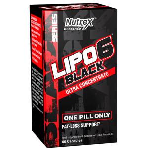 Lipo-6 Black Ultra Concentrate - 60 capsules - Nuvalia
