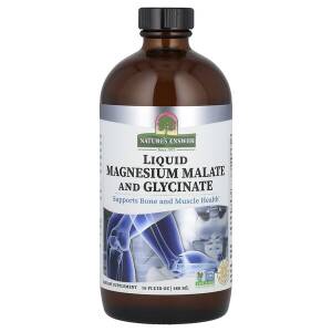 Liquid Magnesium Malate and Glycinate - 480 ml. - Nuvalia