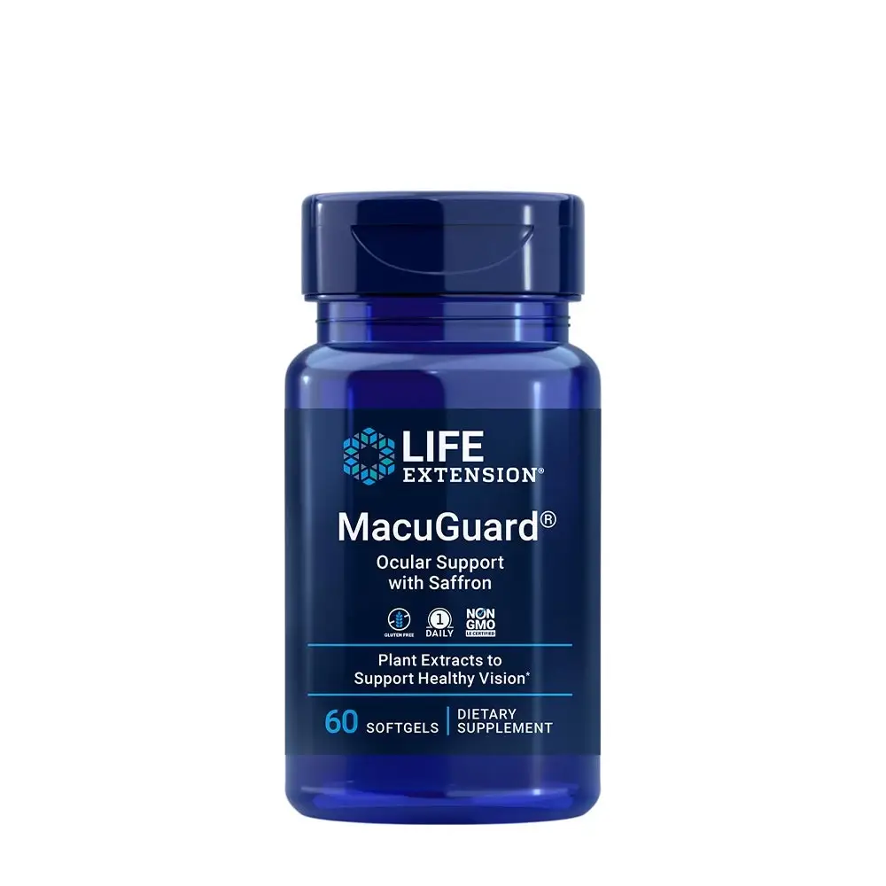 MacuGuard Ocular Support with Saffron - 60 softgels - Nuvalia