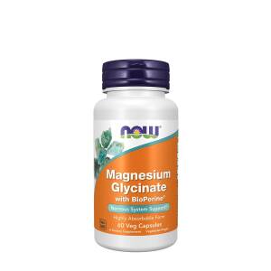 Magnesium Glycinate with BioPerine - 60 vcaps - Nuvalia