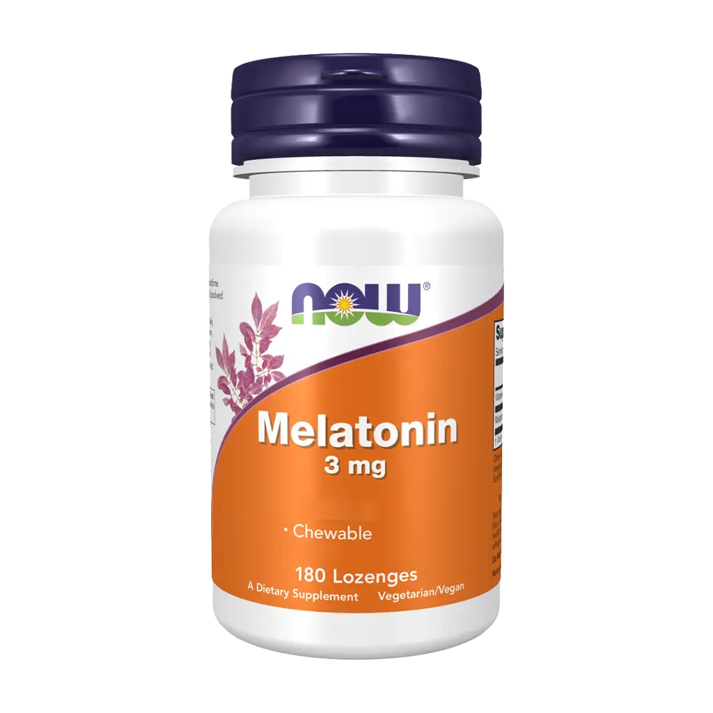 Melatonin Chewable, 3mg - 180 lozenges - Afbeelding 4