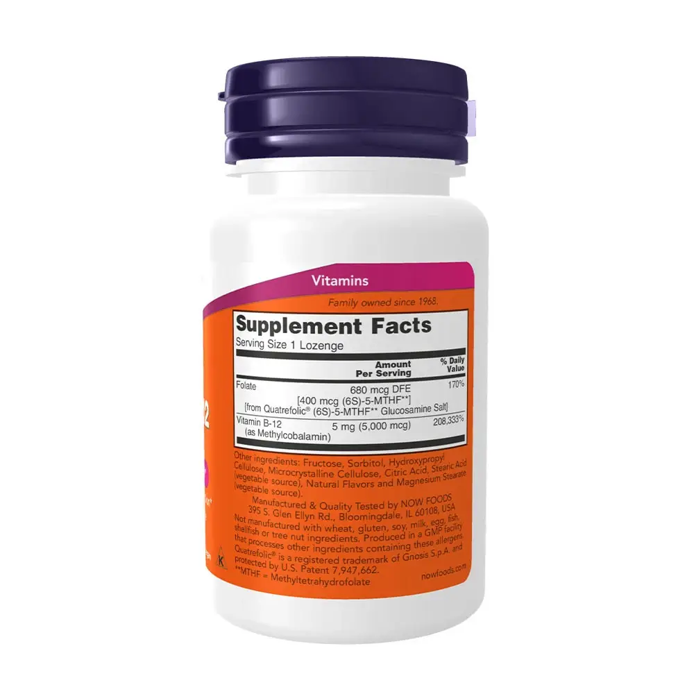 5000mcg - 60 lozenges - Nuvalia
