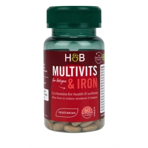 Multivitaminen & ijzer - 60 tabletten (EAN 5059604689468) - Nuvalia