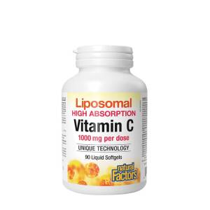 Natural Factors Liposomale vitamine C (90 softgels) - Nuvalia