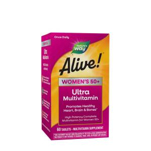 Natures Way Alive!® Women's 50+ Ultra Multivitamin (60 Tablets) - Nuvalia