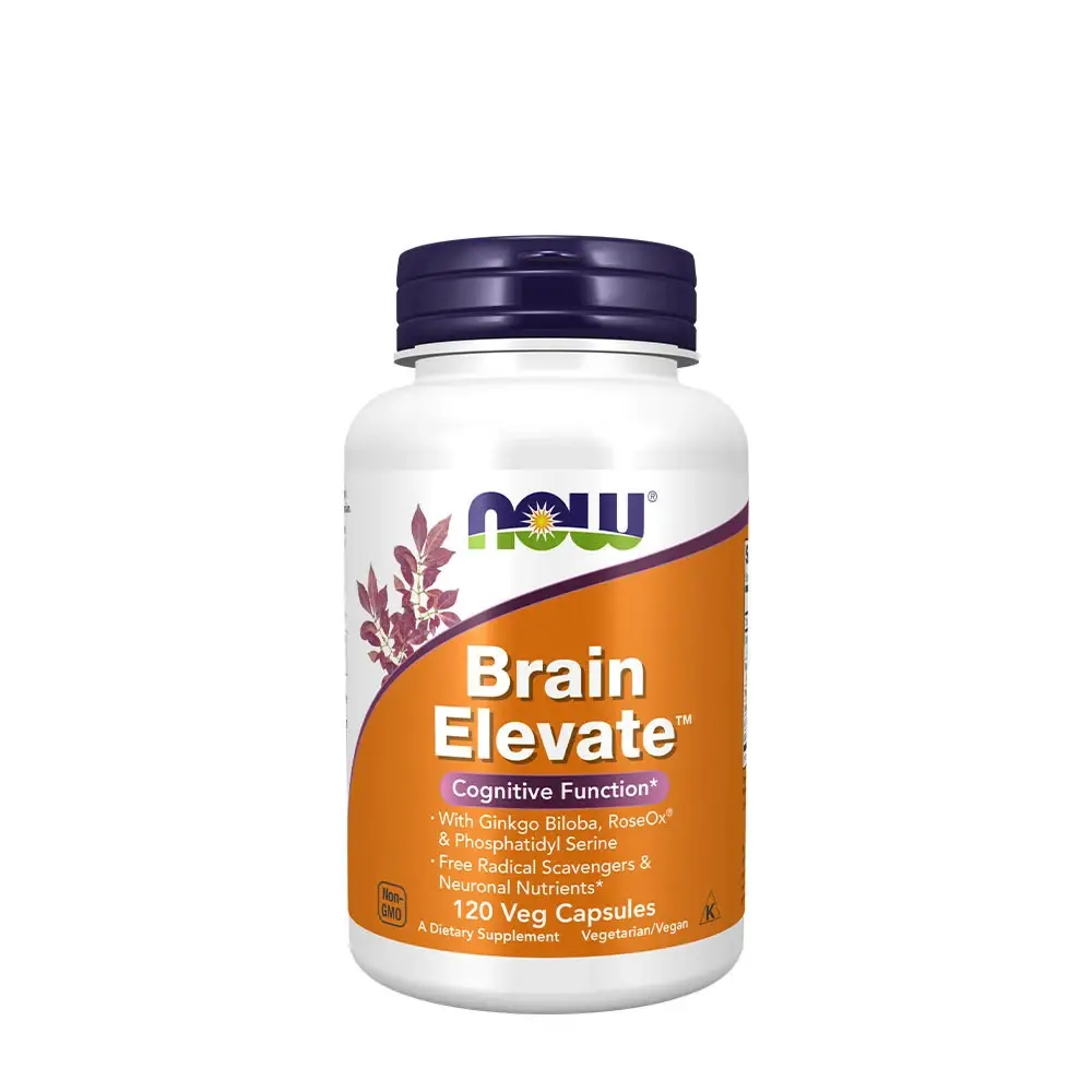 Now Foods - Brain Elevate plantaardige capsules (120 plantaardige capsules) - Nuvalia