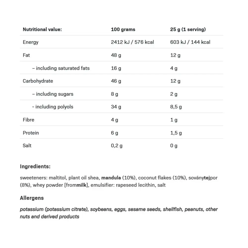 Coco Crunch - 500 g - Nuvalia