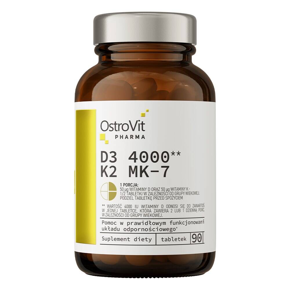 OSTROVIT Pharma D3 4000 K2 MK-7 (90 tabletten) - Nuvalia