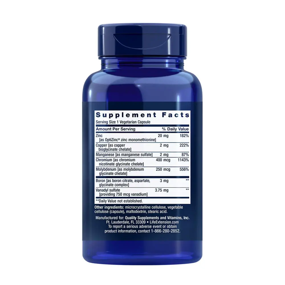 Only Trace Minerals – 90 vcaps - Afbeelding 2