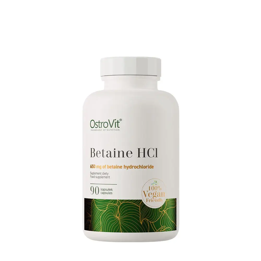 Ostrovit Betaine HCL Vege (90 Capsules) - Nuvalia