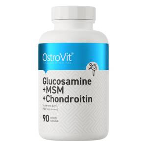 Ostrovit Glucosamine + MSM + Chondroitin (90 Tablets) - Nuvalia