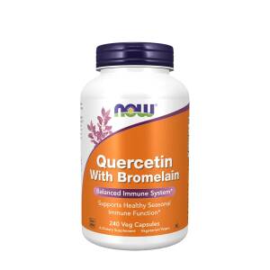 Quercetin with Bromelain - 240 vcaps - Nuvalia