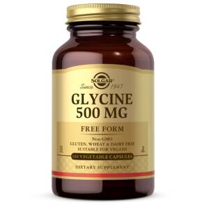 SOLGAR Glycine Free Form (100 caps) - Nuvalia