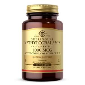 SOLGAR Sublinguale methylocobalamine (vitamine B12)