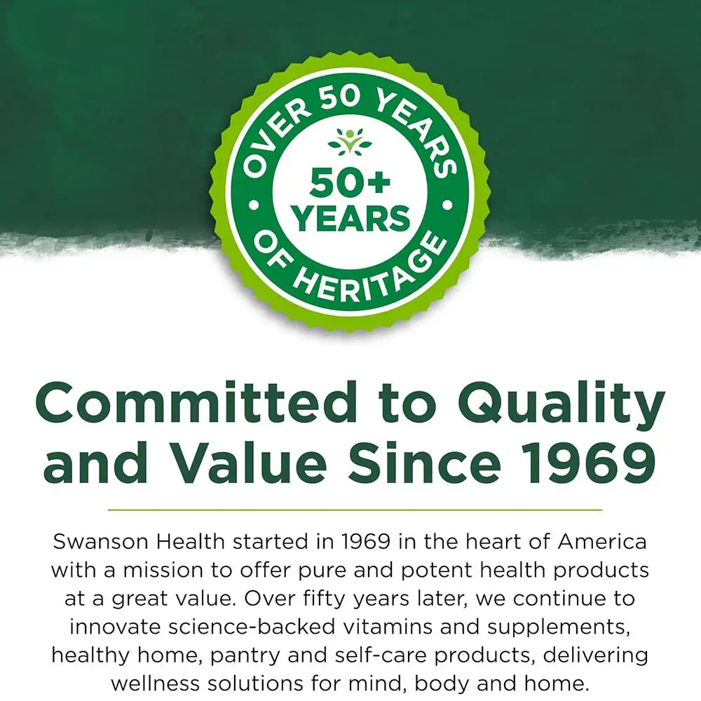 SWANSON Daily B-complex 100kaps - Afbeelding 7