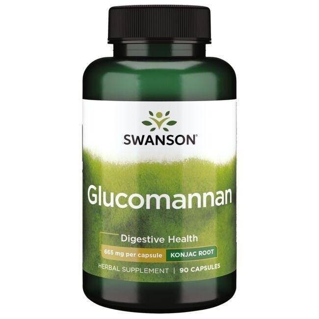 SWANSON Glucomannaan 665 mg 90 capsules - Nuvalia