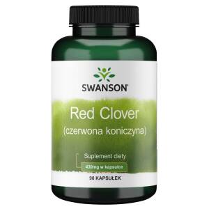 SWANSON Red Clover 430mg 90kaps - Nuvalia