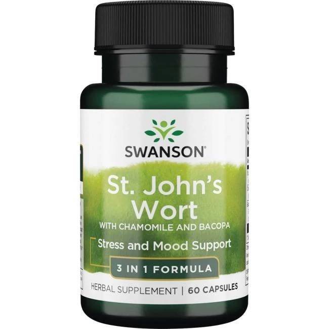 SWANSON St. John's triple complex 60 capsules - Nuvalia