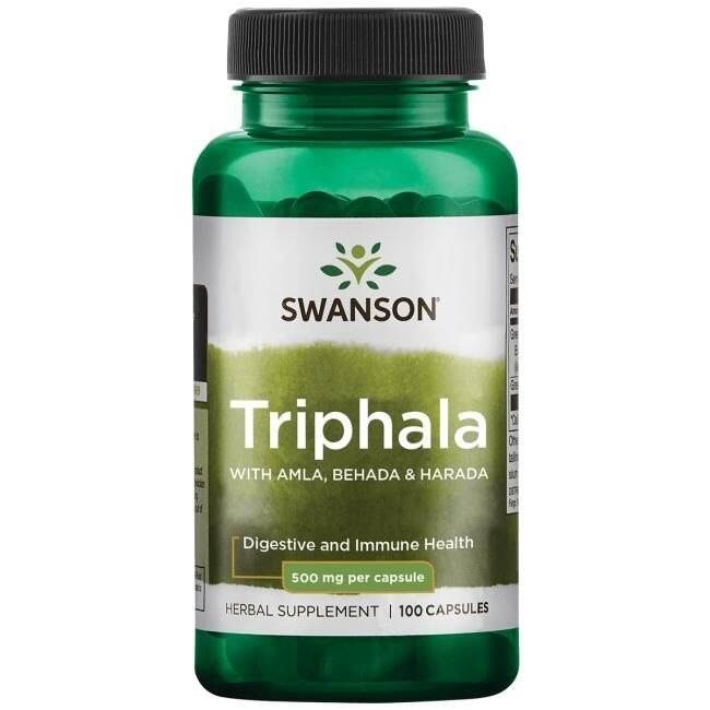 SWANSON Triphala 500mg 100 kaps - Nuvalia