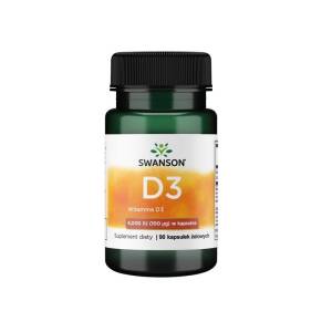 SWANSON Vitamine D-3 4000 IE 90 capsules - Nuvalia