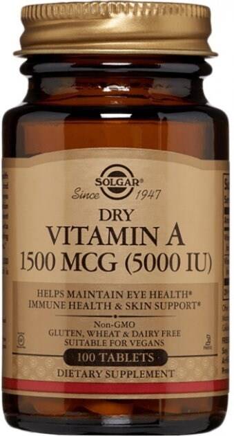 Gedroogde vitamine A