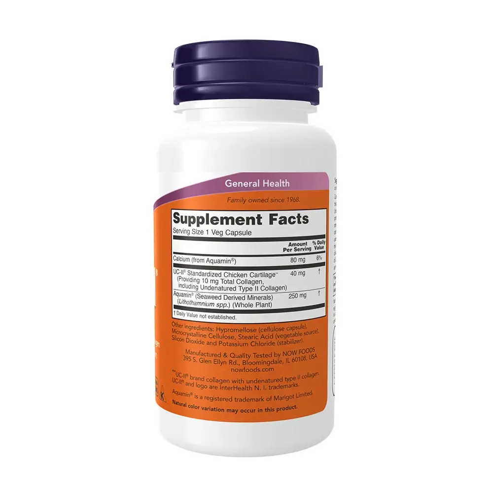 UC-II Undenatured Type II Collagen – 120 caps - Afbeelding 2