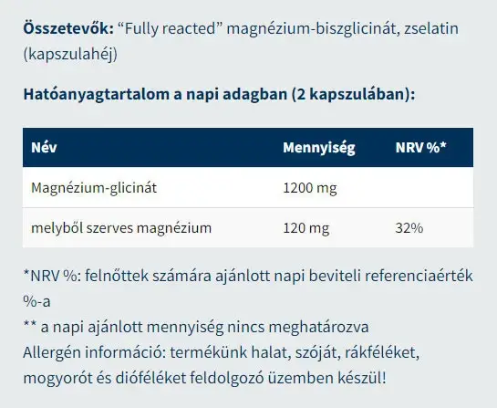 USA medical Magnesium Bisglycinate (60 Capsules) - Afbeelding 2
