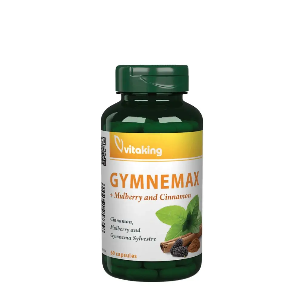 Vitaking Gymnemax + Mulberry and Cinnamon 750 mg (60 Capsules) - Nuvalia
