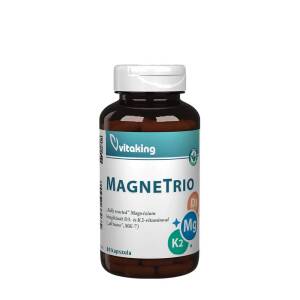 Vitaking MagneTrio D3+K2+ Magnsium bisglycinate (80 Capsules) - Nuvalia