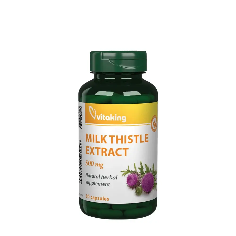 Vitaking Mariadistel-extract 500 mg (80 capsules) - Nuvalia