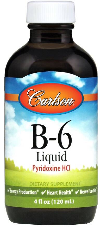 Vitamin B-6 - Pyridoxine HCl - 120 ml. - Nuvalia